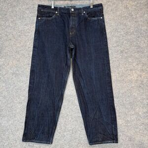 Jil Sander Japanese‎ Selvedge Raw Denim Standard Jeans Mens 36 Designer Japan